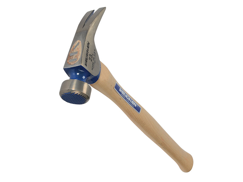 CF1 California Framing Hammer Milled Face Straight Handle 650g (23oz), Vaughan