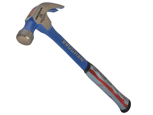 R20 Curved Claw Nail Hammer All Steel Smooth Face 570g (20oz), Vaughan