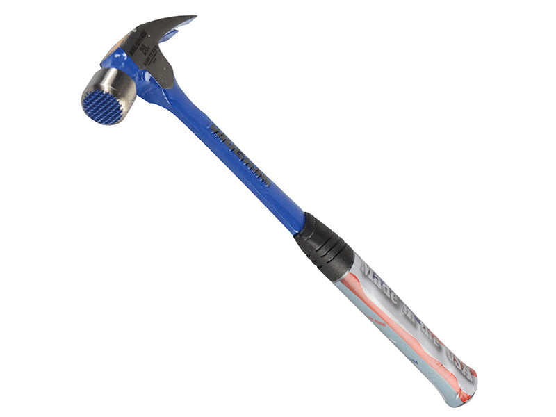 R999ML Ripping Hammer Straight Claw All Steel Milled Face 570g (20oz), Vaughan