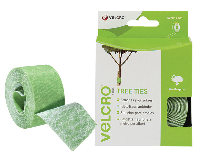 VELCRO® Brand ONE-WRAP® Tree Ties 50mm x 5m Green, VELCRO® Brand