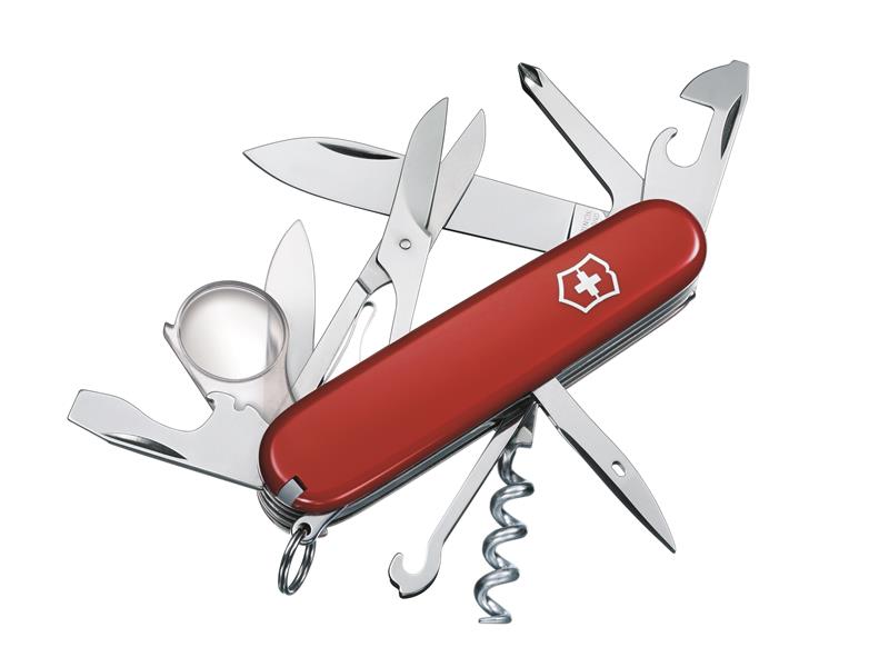 Explorer Army Knife Red Blister Pack, Victorinox