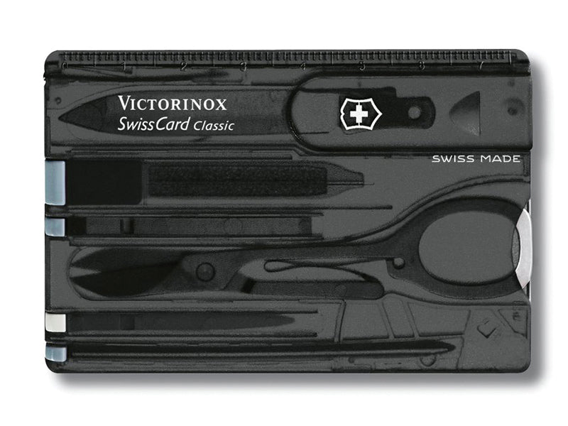 SwissCard Translucent Onyx Blister Pack, Victorinox