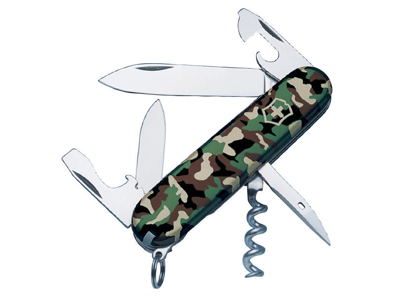 Spartan Swiss Army Knife Camouflage Blister Pack, Victorinox