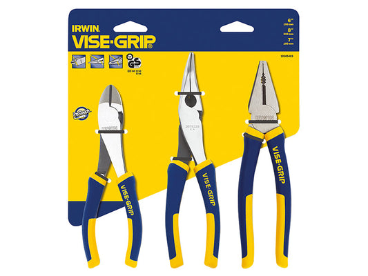 Pro Pliers Set, 3 Piece, IRWIN Vise-Grip