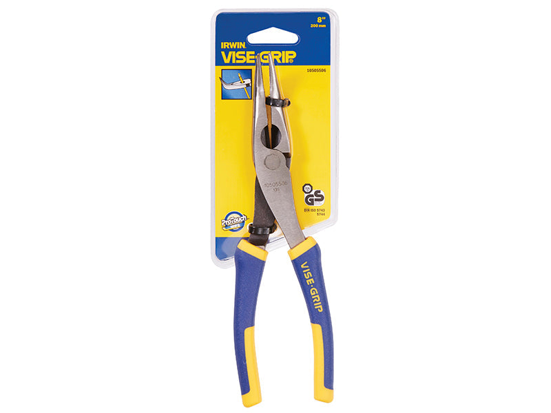 40° Bent Long Nose Pliers 200mm (8in), IRWIN Vise-Grip