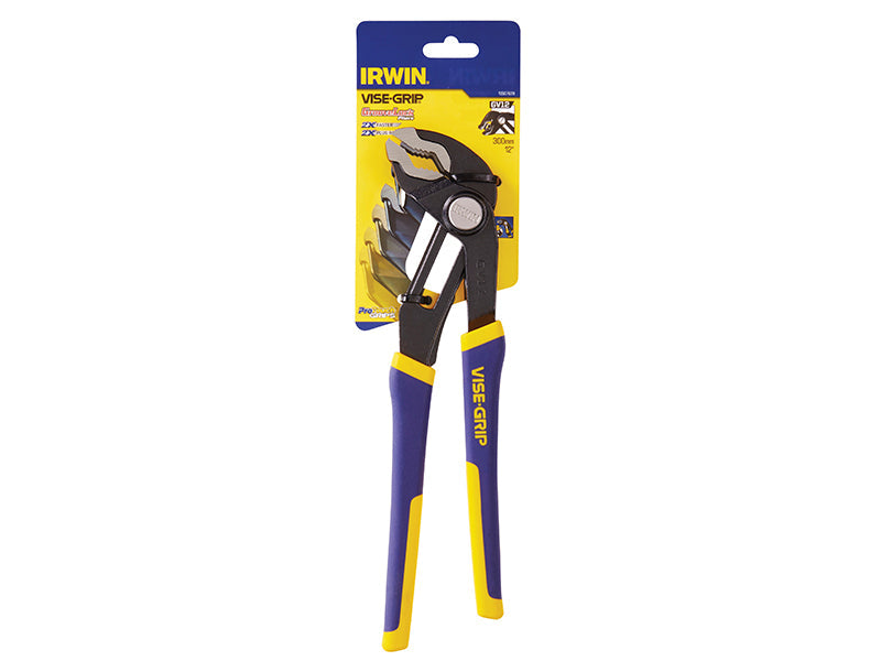 GV12 Groovelock Water Pump ProTouch™ Handle Pliers 300mm, IRWIN Vise-Grip