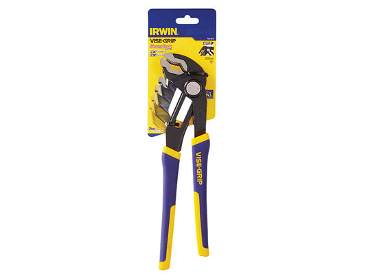 GV12 Groovelock Water Pump ProTouch™ Handle Pliers 300mm, IRWIN Vise-Grip