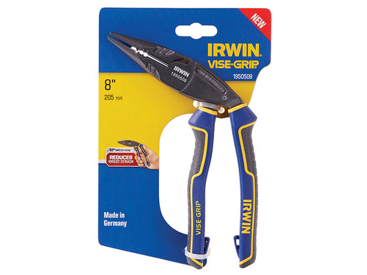 ErgoMulti Long Nose Pliers 200mm (8in), IRWIN Vise-Grip