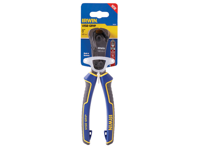 Max Leverge End Cutting Pliers With PowerSlot 200mm (8in), IRWIN Vise-Grip