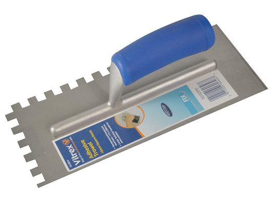 Soft Grip Adhesive Trowel 10mm Notches, Vitrex