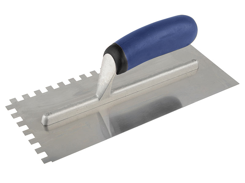 Professional Stainless Steel Adhesive Trowel Square Notches 8mm, Vitrex