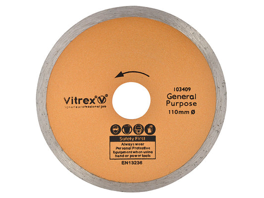 Standard Diamond Blade 110mm, Vitrex