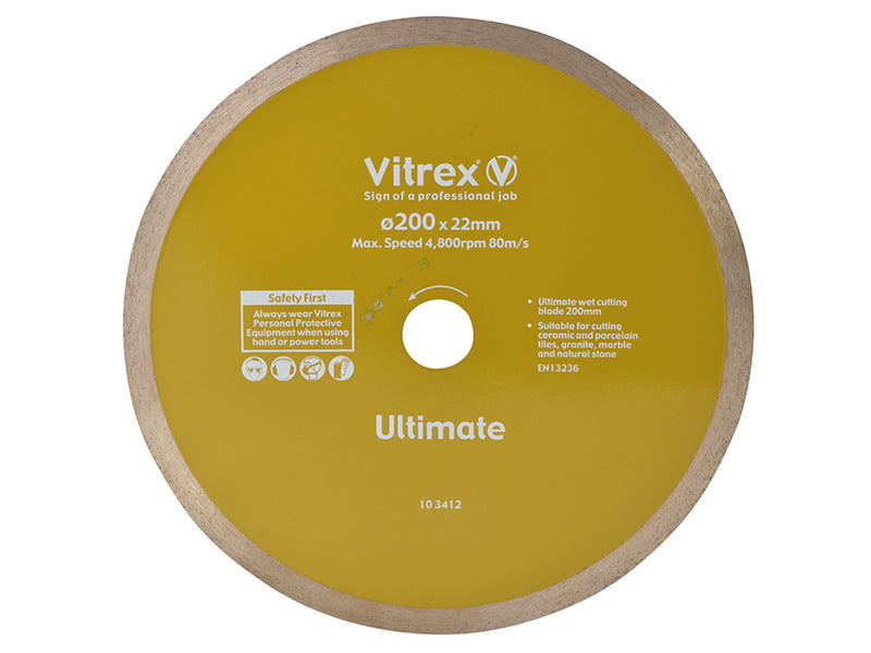 Ultimate Diamond Blade 200mm, Vitrex