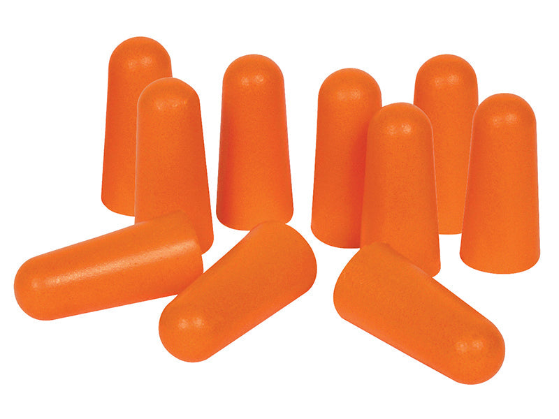 Tapered Disposable Earplugs SNR 33 dB (5 Pairs), Vitrex