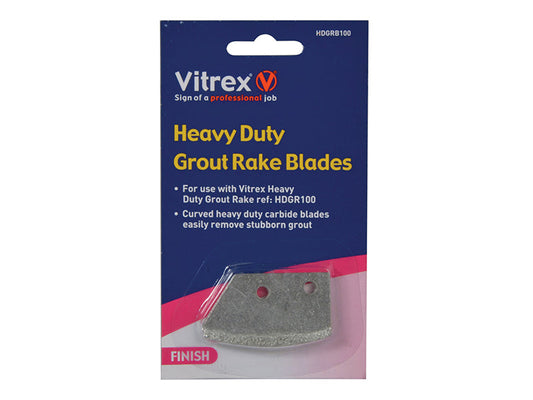 Heavy-Duty Grout Rake Blades, Vitrex