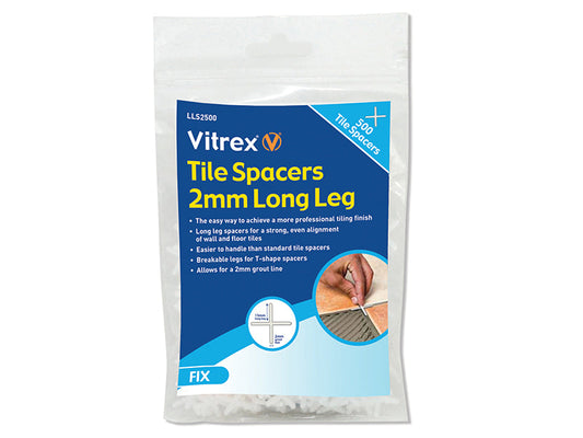 Long Leg Spacer 2mm (Pack 500), Vitrex