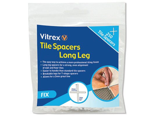 Long Leg Spacer 4mm (Pack 250), Vitrex