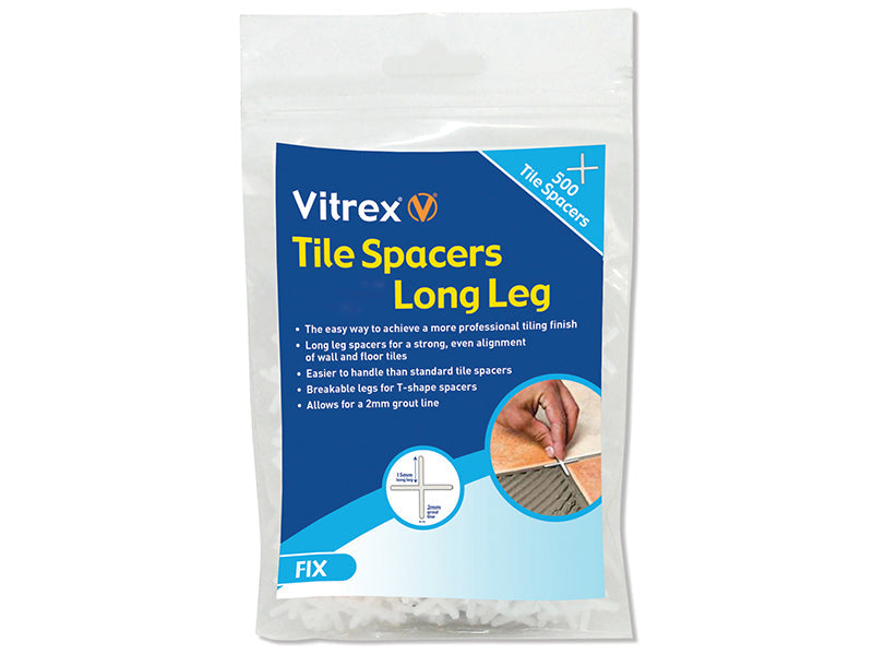 Long Leg Spacer 4mm (Pack 500), Vitrex