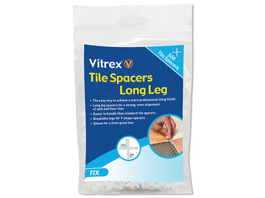 Long Leg Spacer 5mm (Pack 500), Vitrex