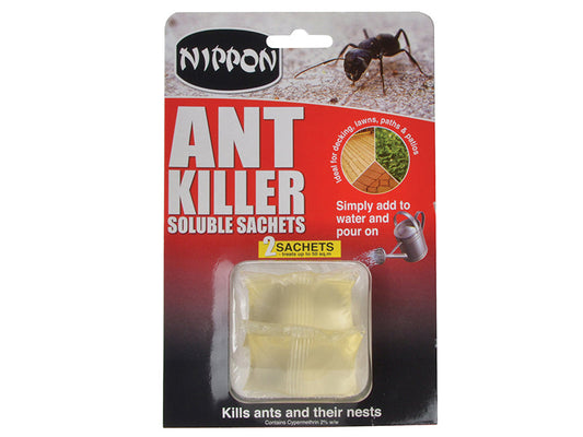 Nippon Ant Killer Soluble Sachet Blister Pack, Vitax