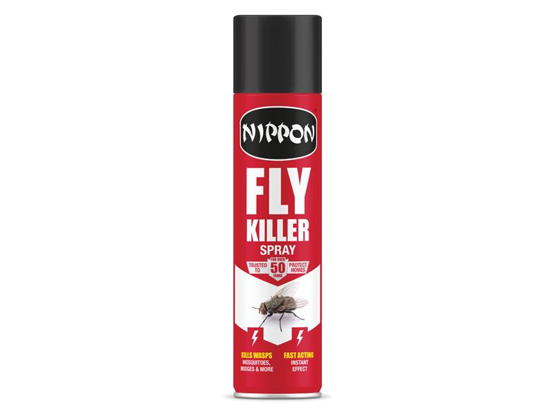 Nippon Fly & Wasp Killer Aerosol 300ml, Vitax