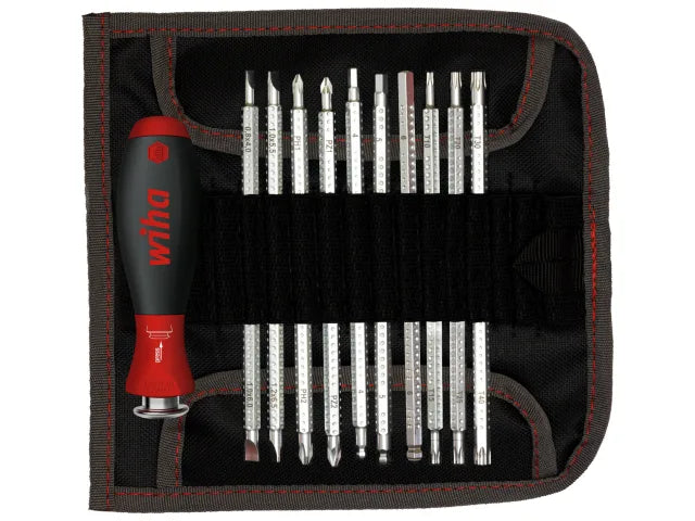 SYSTEM 6 SoftFinish® Interchangeable Screwdriver Set, 12 Piece, Wiha