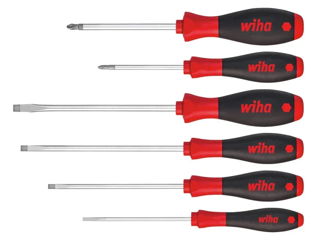 SoftFinish® SL/PH Screwdriver Set, 6 Piece, Wiha