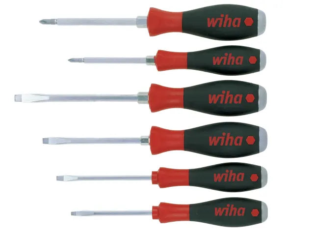 SoftFinish® SL/PH Hex Blade Screwdriver Set, 7 Piece, Wiha