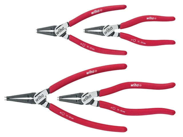 MagicTips® Classic Circlip Pliers Set, 4 Piece, Wiha