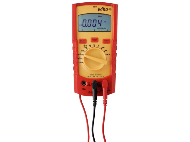 Digital Multimeter 1,000 V AC, CAT IV, Wiha