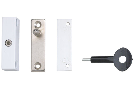 P118 Auto Window Lock White Finish Pack of 2, Yale Locks