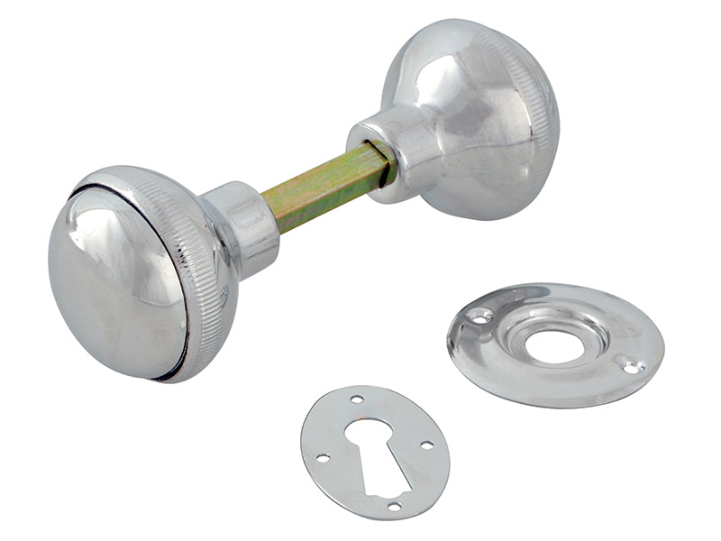 P405 Rim Knob Chrome Finish, Yale Locks