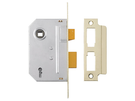 PM246 Internal 2 Lever Mortice Sashlock Polished Chrome 80mm 3in, Yale Locks