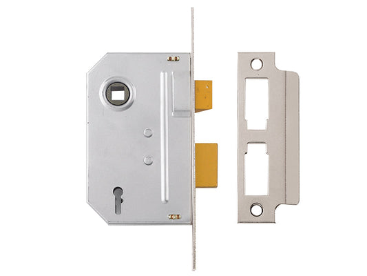 PM320 3 Lever Mortice Sashlock Polished Chrome 79mm 3in, Yale Locks