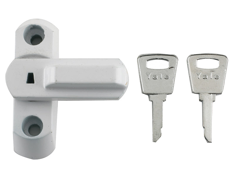 8K103 PVCu Window Stop White, Yale Locks