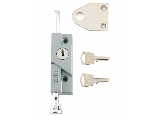 8K116 Multi-Purpose Door Bolt White Finish Visi, Yale Locks