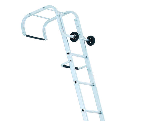 Industrial Roof Ladder 2-Part 1 x 11 & 1 x 12 Rungs 7.27m, Zarges