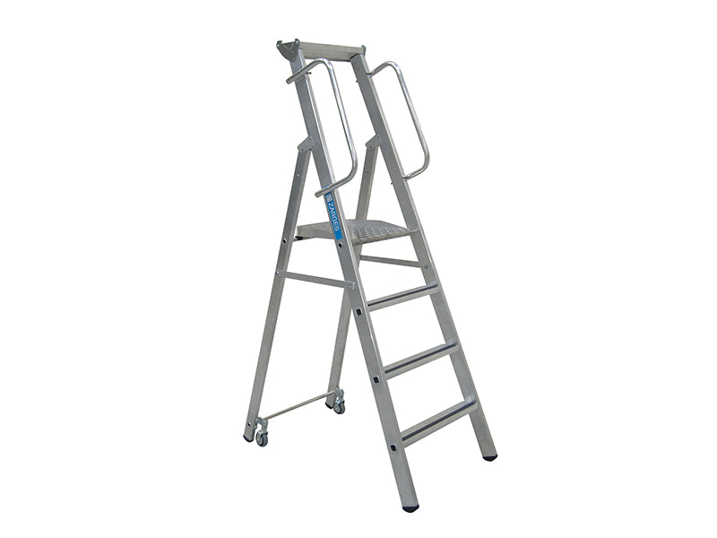 Mobile Mastersteps, Platform Height 2.07m 8 Rungs, Zarges