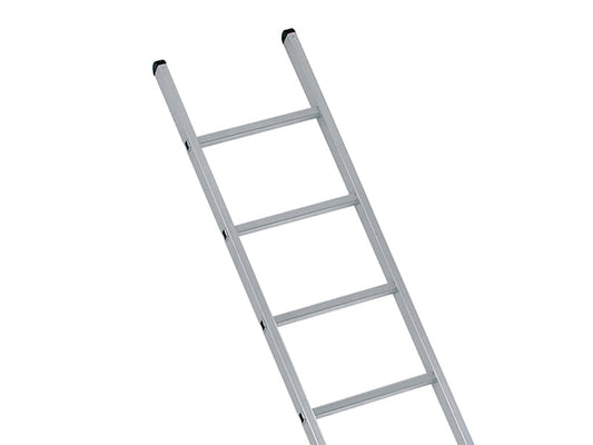 Industrial Single Aluminium Ladder 2.49m 8 Rungs, Zarges