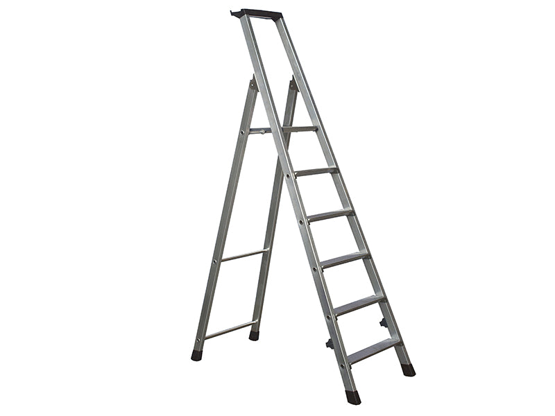 Trade Platform Steps, Platform Height 1.26m 6 Rungs, Zarges