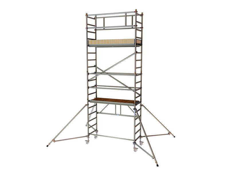 PaxTower 3T with Toeboards & Stabilisers Platform Height 3.6m, Zarges