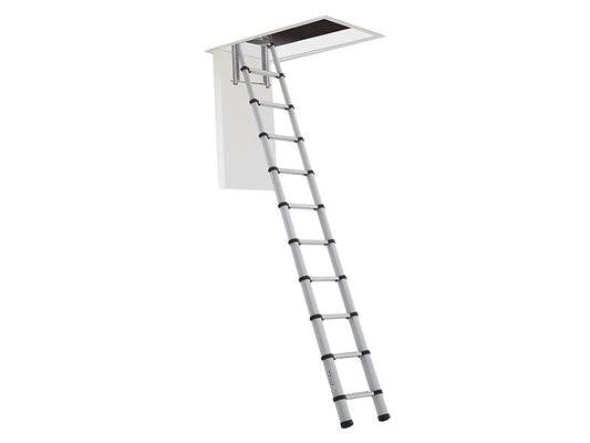 Loftmaster Telescopic Ladder 2.60m, Zarges