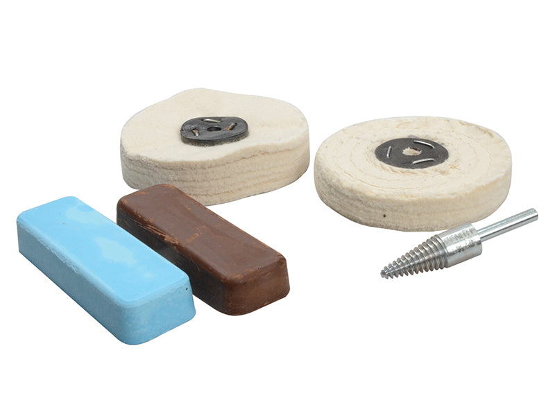 Polishing Kit Non Ferrous Metal - Brown & Blue, Zenith Profin