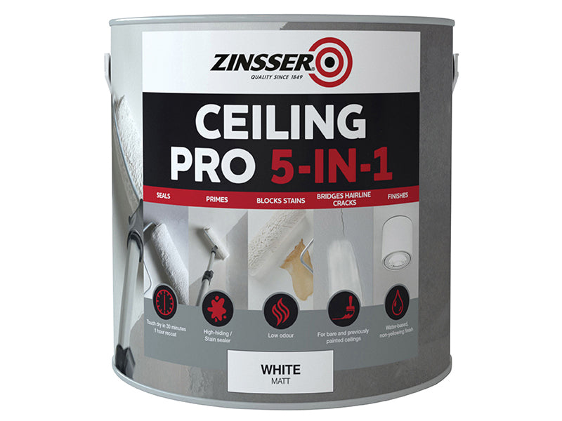 Ceiling Pro 5-in-1 2.5 litre, Zinsser