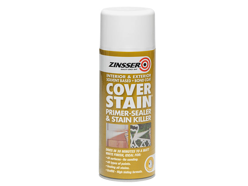 Cover Stain® Primer - Sealer Aerosol 400ml, Zinsser