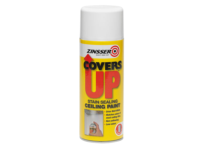 CoversUp™ Aerosol White 400ml, Zinsser