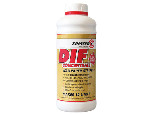 DIF® Wallpaper Stripper Concentrate 1 litre, Zinsser