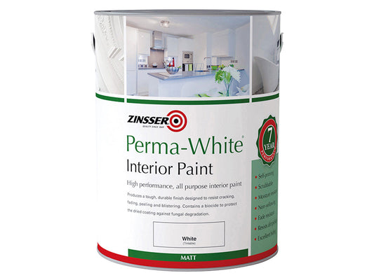 Perma-White® Interior Paint Matt 1 litre, Zinsser