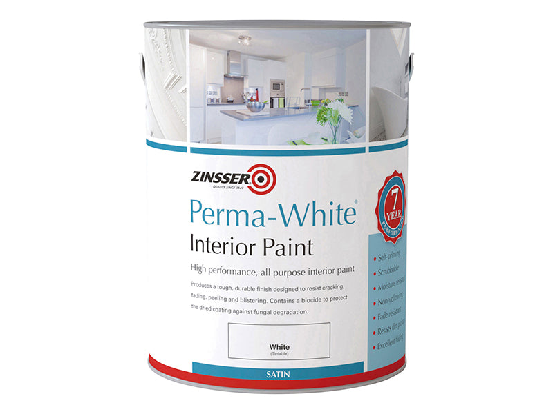 Perma-White® Interior Paint Satin 1 litre, Zinsser