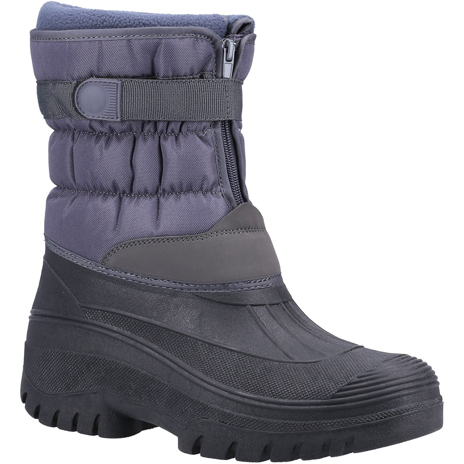 Chase Touch Fastening and Zip up Winter Boot, Cotswold